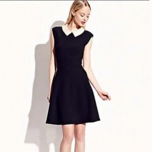 Betsey Johnson dress with faux pearl collar Size 14